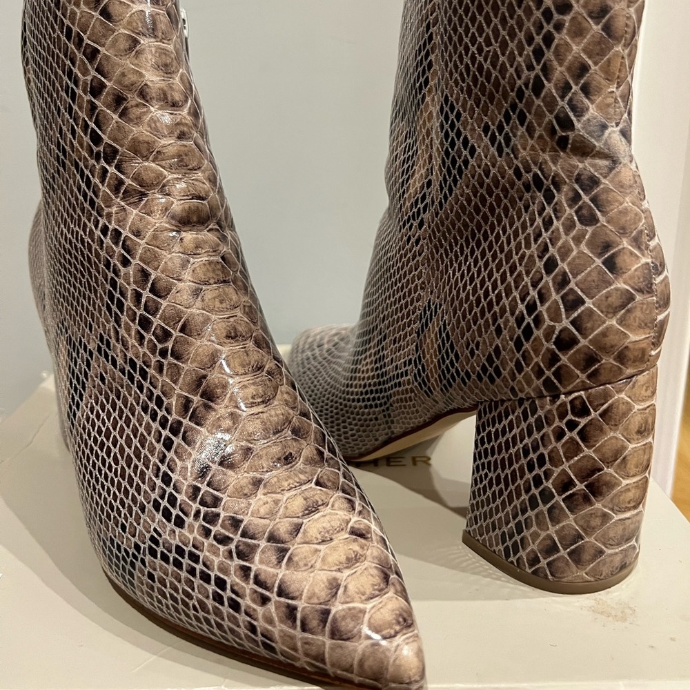 Marc Fisher Snake Skin Bootie